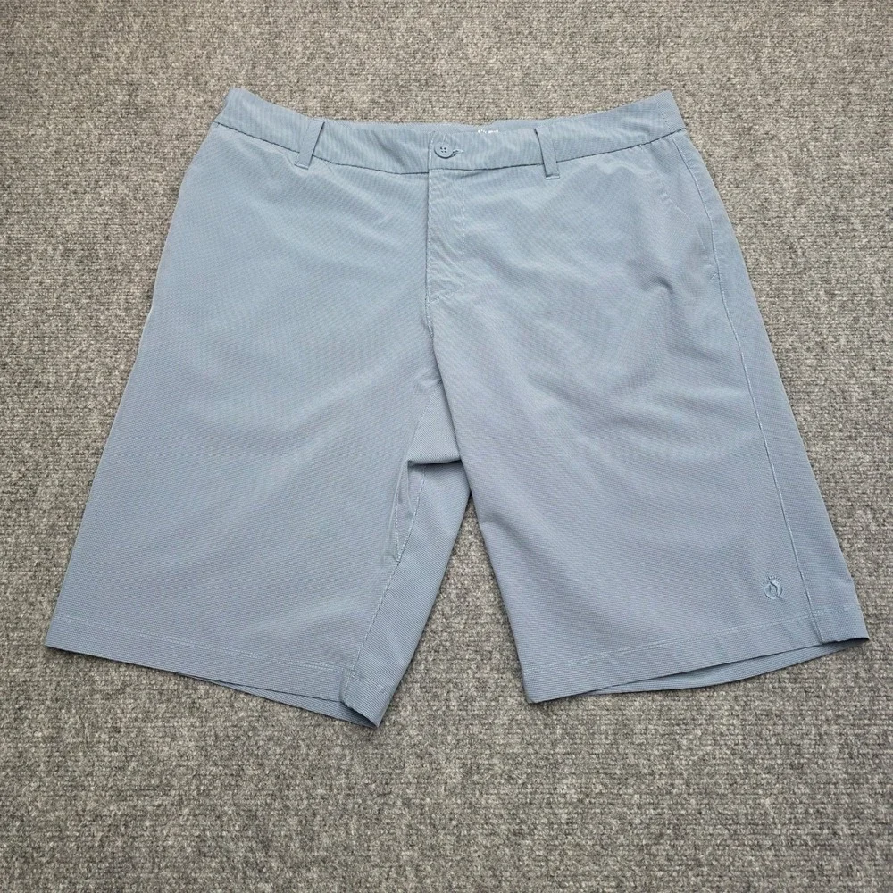 Hang‎ Ten Men's Performance Hybrid Shorts Size 34 Gray Textured Golf Casual